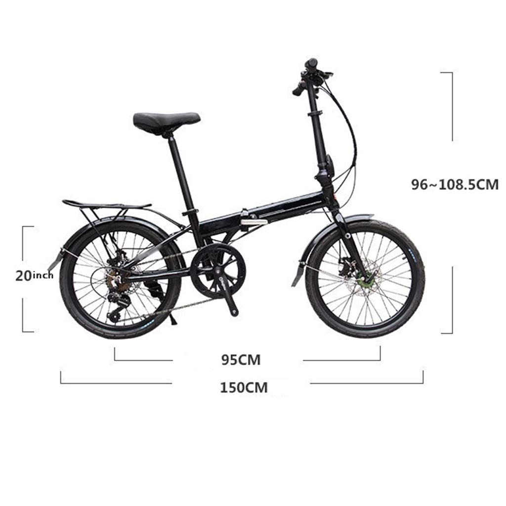 Amazon.co.jp: 20インチ折りたたみ自転車、MTBバイク、アウトロード用7